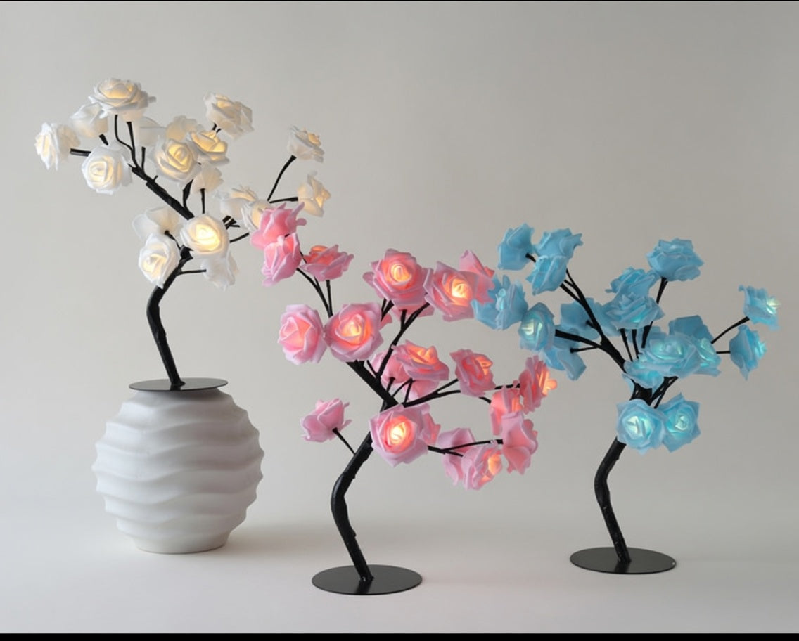 LED Rose Tree Lamp
